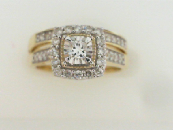 DIAMOND WEDDING SET by SK Diamonds